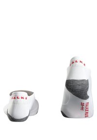 FALKE RU5 INVISIBLE RUNNING LIGHT CUSHIONING - Calze sportive - white