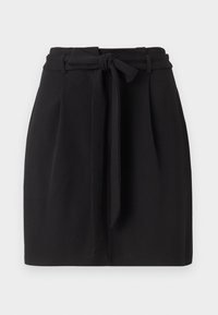 VICLAVA BELTED SKIRT - Suknja A kroja - black