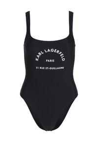 KARL LAGERFELD RSG LOGO - Kupaći kostim - black
