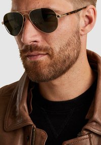 PME Legend HUDSON LOCKHEED - Lederjacke - brown