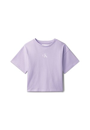 LOGO BOXY - T-shirt basic - soft lavender