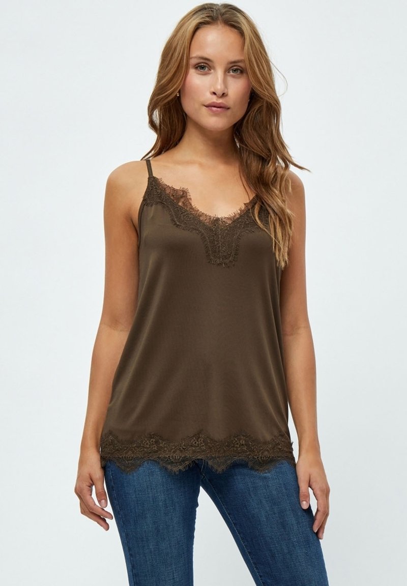 Minus MIASA TOP - Top - slate brown