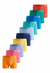 Unselected, bright yellow  pink  blue