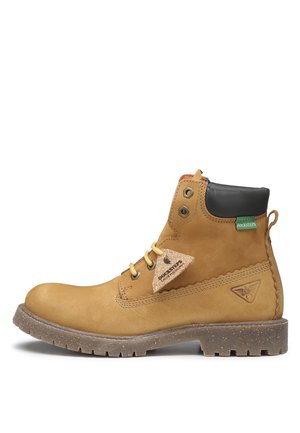 ROCCIA - Stivaletti stringati - yellow