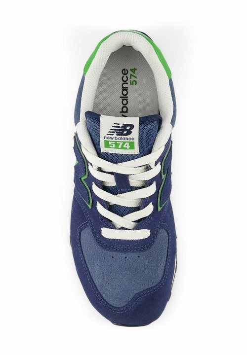 New Balance 574 Lace Navy Alpine Green (GS) — foto 3
