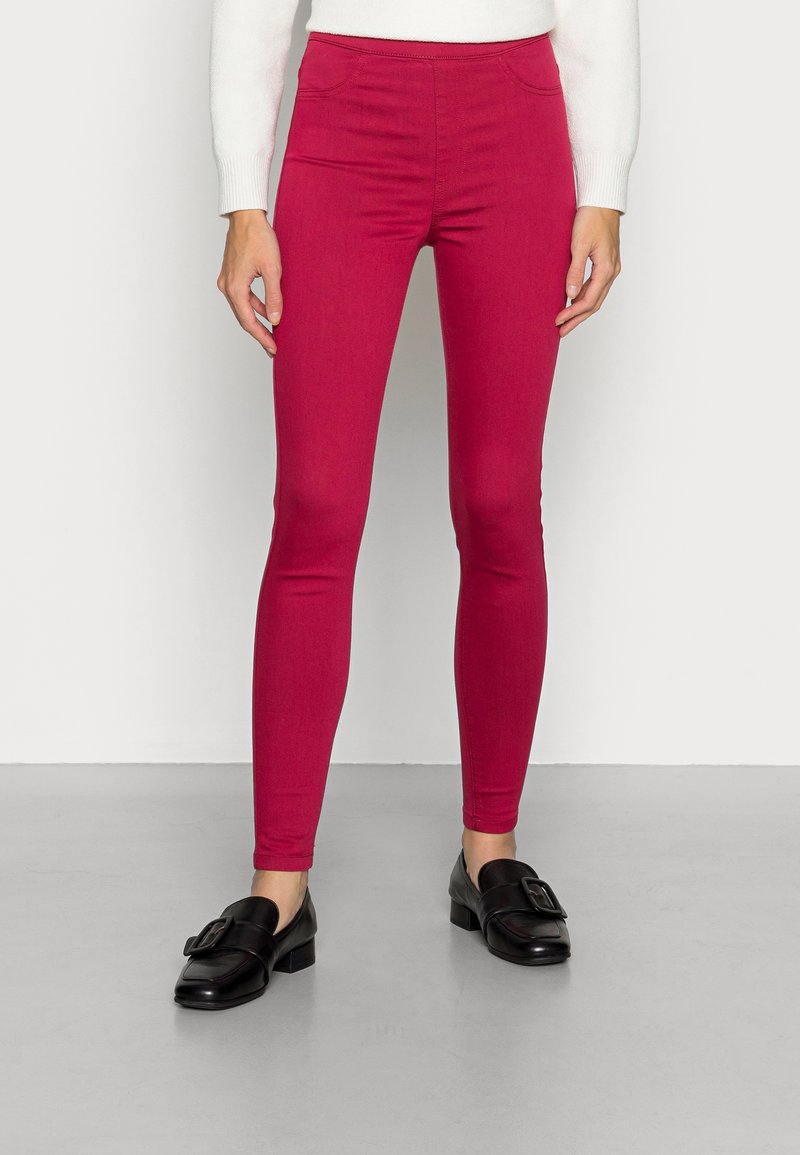 Marks & Spencer JEGGINGS - Calças de ganga de corte skinny - dark pink