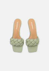 Glamorous Ciabattine con tacco - mint