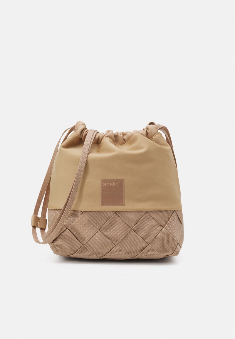 anello 2WAY MINI SHOULDER UNISEX Across body bag beige Zalando.ie