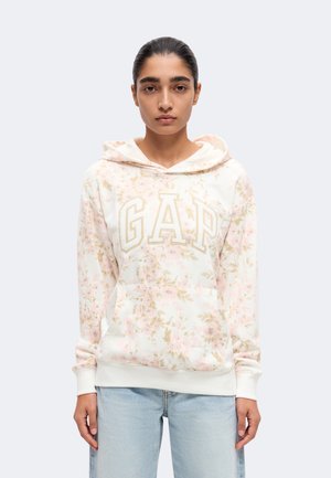 GAP, HERITAGE - Суитшърт с качулка - new off white