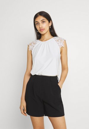 ONLSILJA LIFE NEW MIX - T-shirt con stampa - cloud dancer