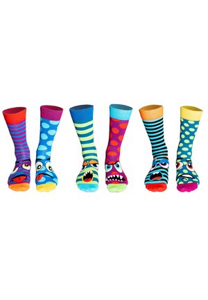 3 PACK MOTTOMOTIVE - Socks - the grump heads