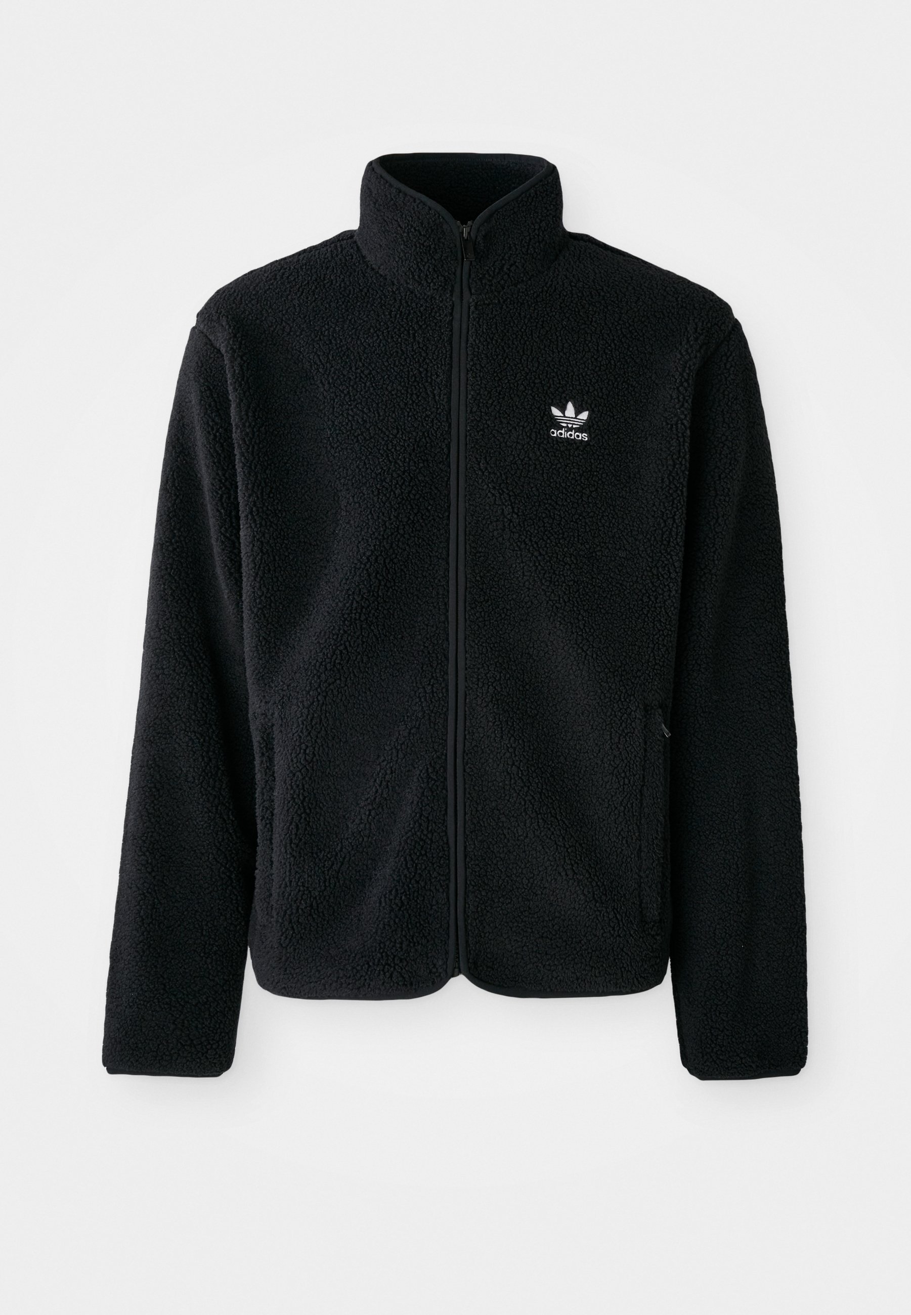 adidas Originals ESSENTIALS - Kurtka z polaru/czarny - Zalando.pl