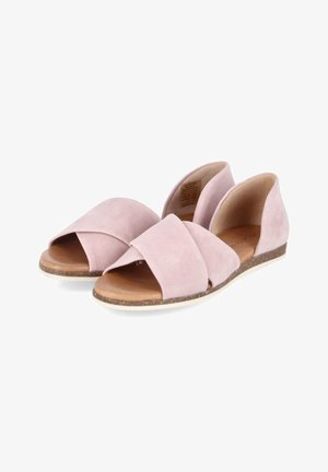 Apple of Eden, APPLE OF EDEN CHIUSI 54 SKY GREEN DAMEN FLACHE SANDALEN - Riemensandalette - rosa