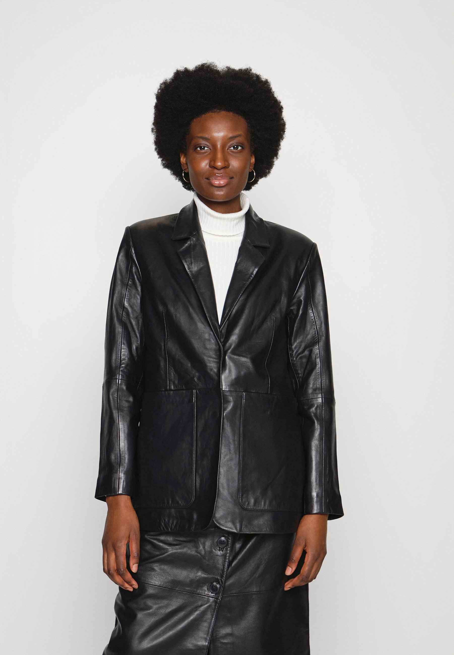 selected femme leather jacket