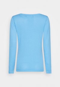 Vero Moda VMCARE STRUCTURE O-NECK GA NOOS - Pulover - little boy blue