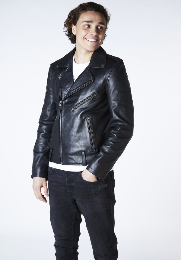 BLADE  - Lederjacke - schwarz