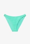 & OTHER STORIES TEXTURED BIKINI BRIEFS - Bas de bikini - light turquoise