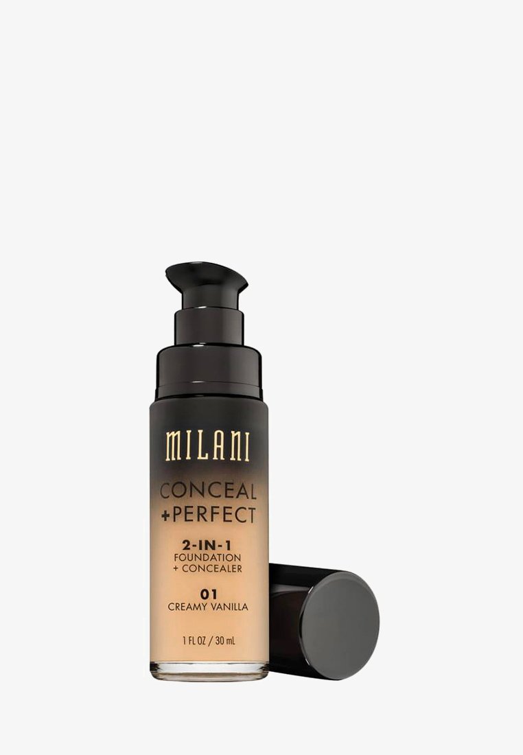 Milani 2-IN-1 FOUNDATION + CONCEALER - Base de maquillaje - creamy vanilla