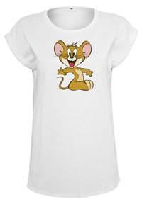 Merchcode TOM & JERRY MOUSE  - T-Shirt print - white