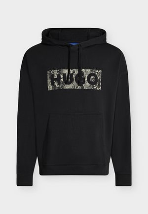 HUGO, NECDYSIS - Суитшърт с качулка - black