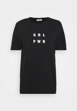 STANLEY POWER TEE - T-shirts med print - black