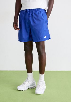 CLUB FLOW - Pantaloni sportivi - game royal white