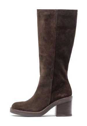Botas con plataforma - marrón