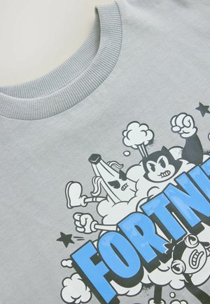 Next, T-SHIRT . - Tricou cu imprimeu - grey