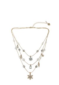 SNOWFLAKE LAYERED - Collana - open white