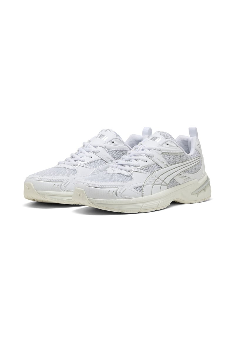 Puma MILENIO TECH TONE - Tenisky - white silver