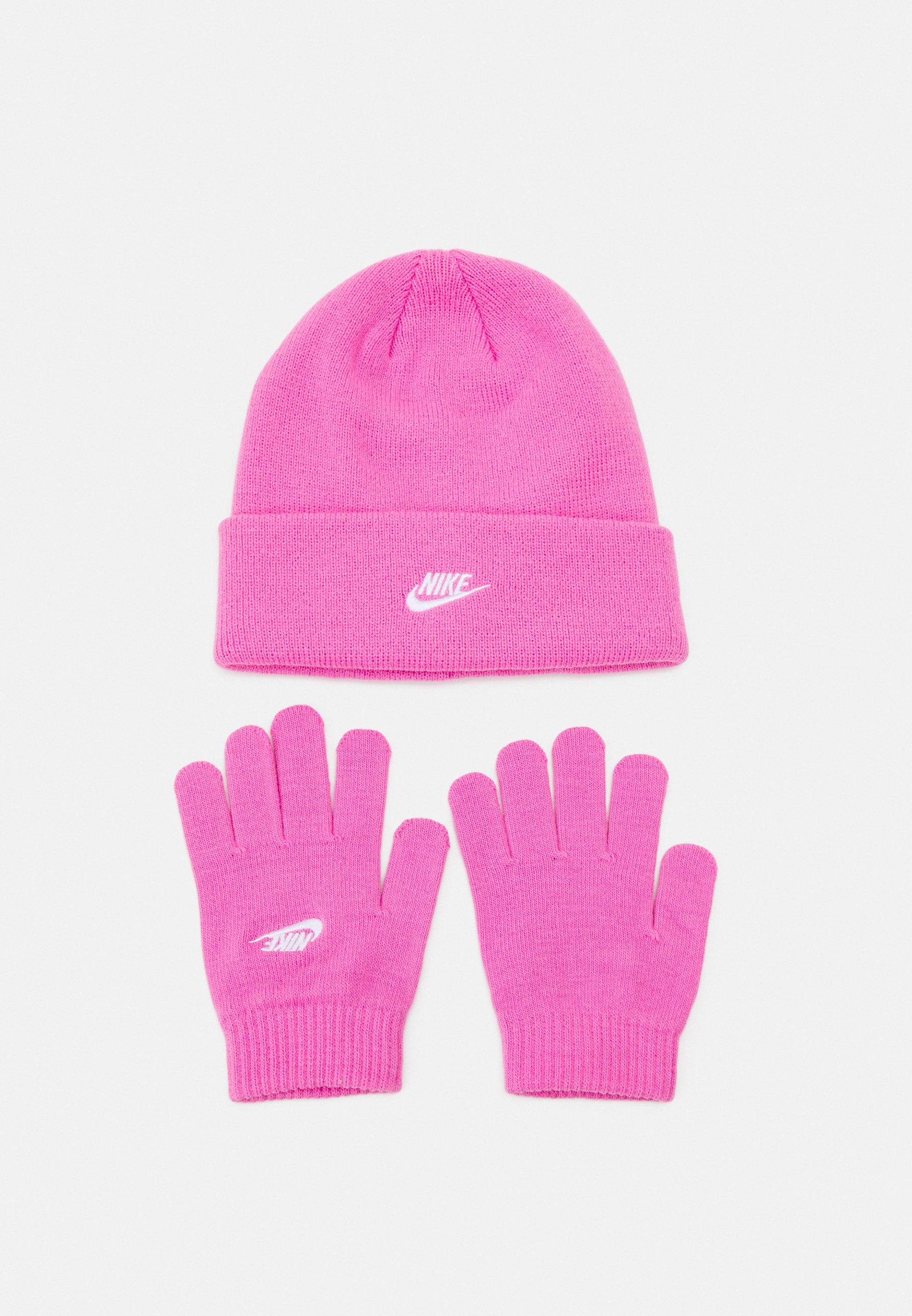 pink nike beanie
