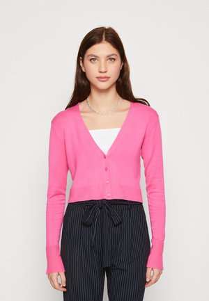 JXISABEL SOFT NOOS - Cardigan - carmine rose