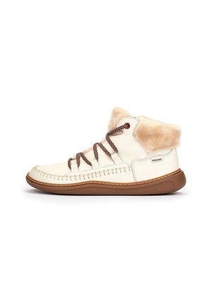 Botines con cordones - white