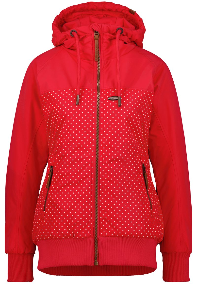 alife & kickin Winterjas donkerroze