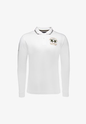 La Martina, Langærmet T-shirt - off white