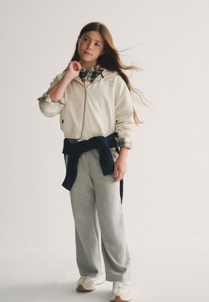 Superdry & Co, Regular Fit - Sweat Top & Joggers Set - Dressikomplekt - grey white