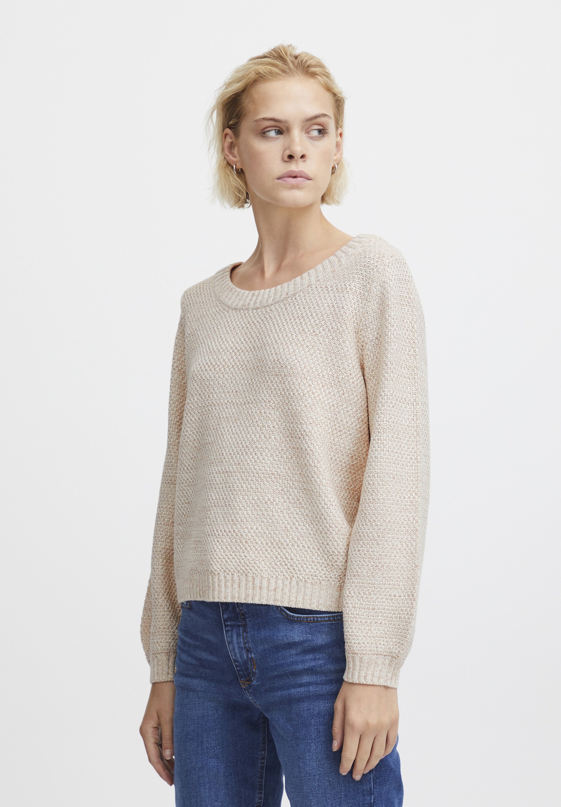Ichi Maglione Cardigan Donna Con Bottoni A Perla – Maniche Larghe, Misto Lana E Alpaca, Corto