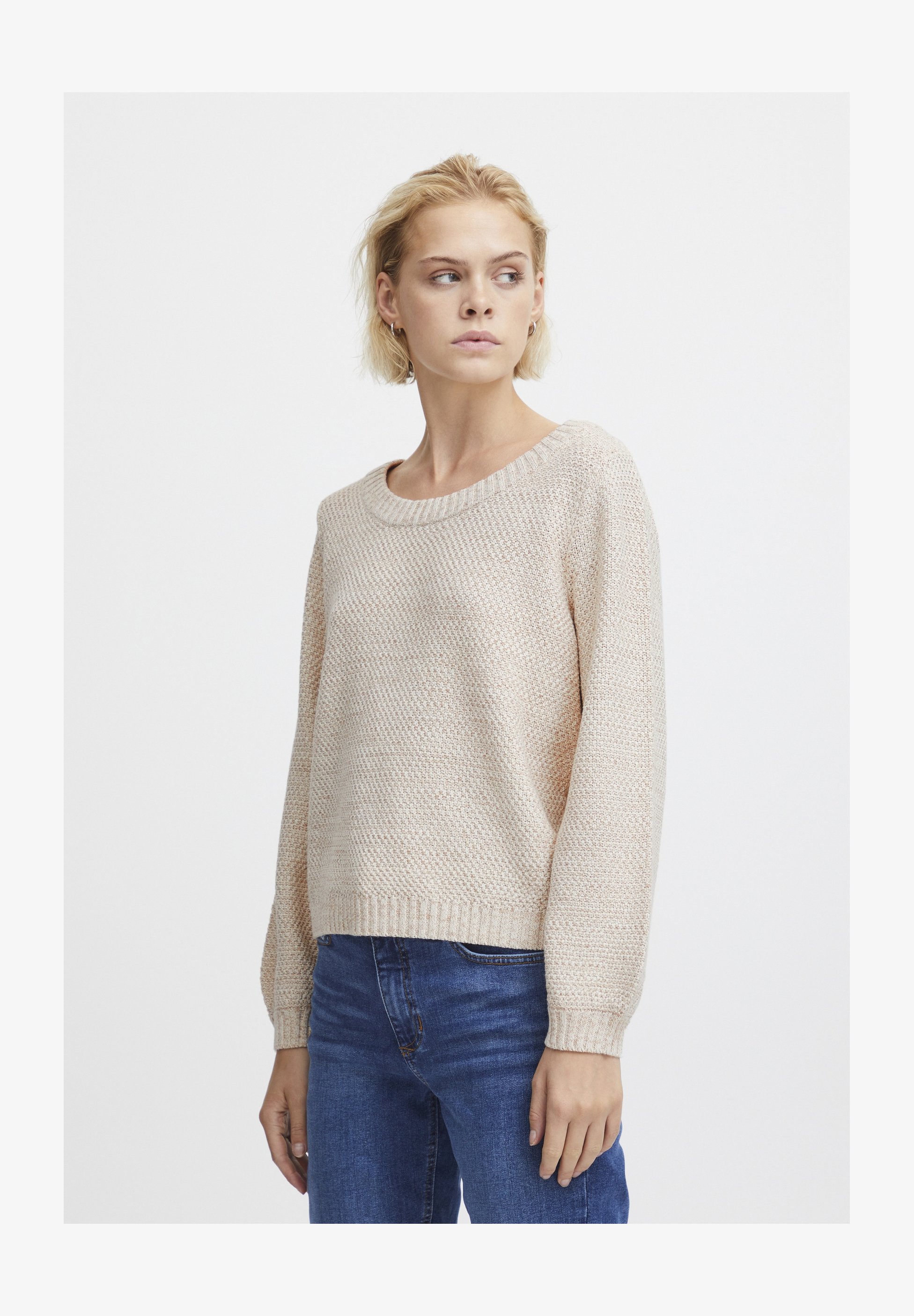 Ichi Maglione Cardigan Donna Con Bottoni A Perla – Maniche Larghe, Misto Lana E Alpaca, Corto