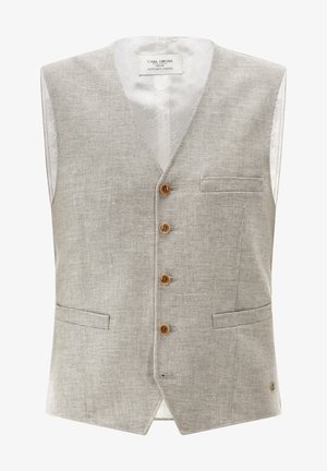 Carl Gross Weste - hellgrau
