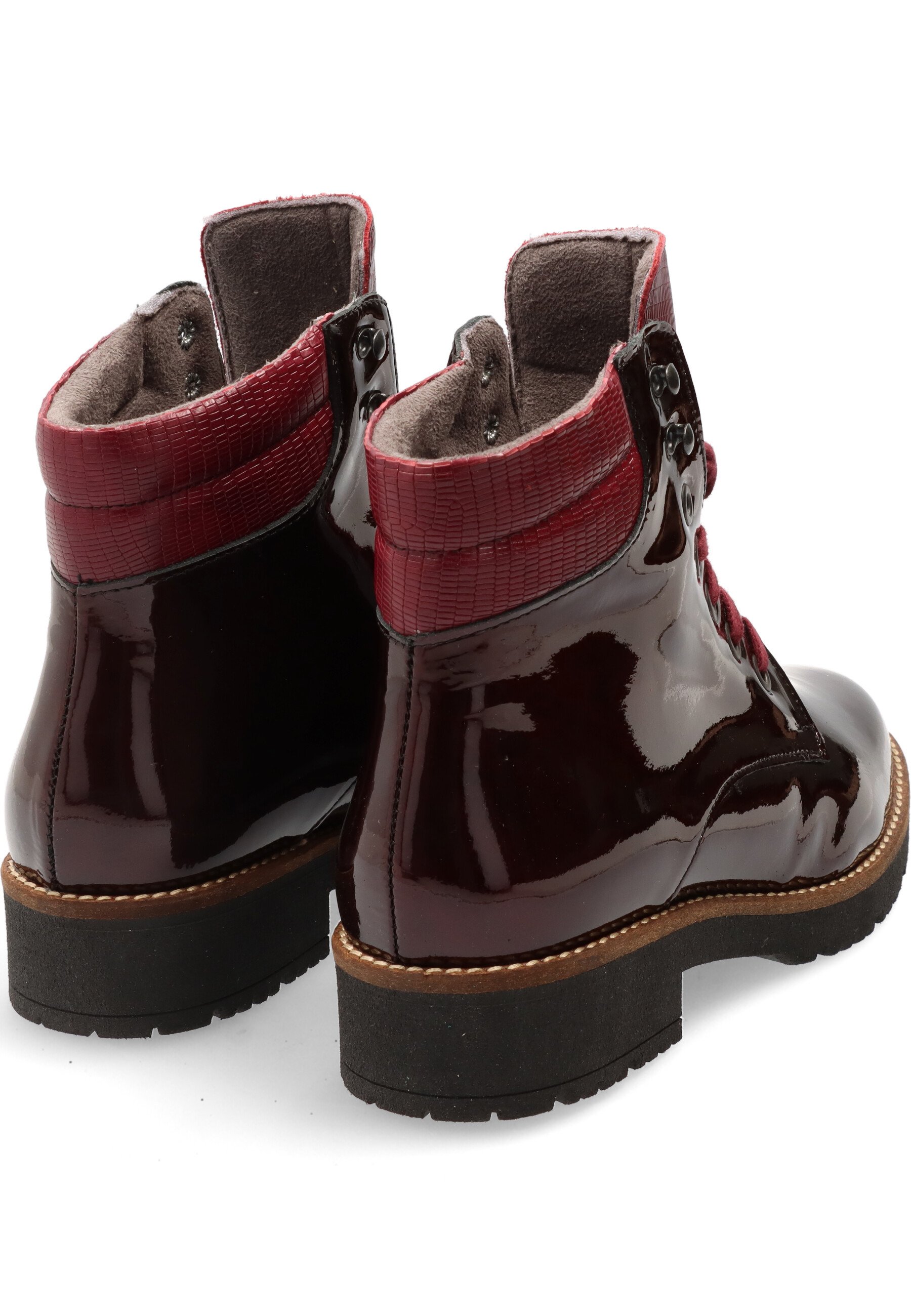 PITILLOS Botines con cordones - burdeos - Zalando.es