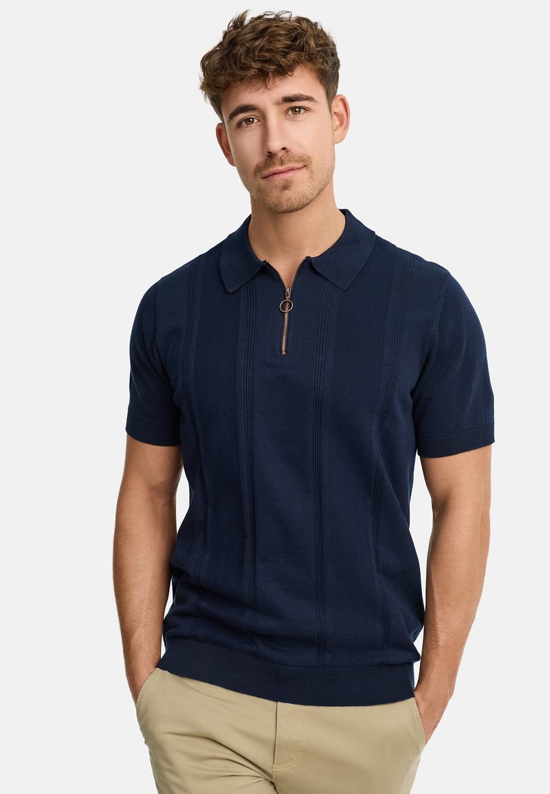 INDICODE JEANS - INSAGO - Polo shirt - navy, Enlarge