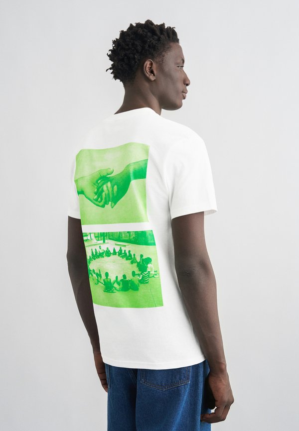 SKATEISTAN CHILD PHOTO - Tricou cu imprimeu - white
