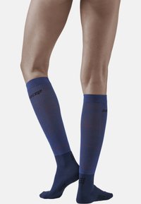 CEP INFRARED RECOVERY SOCKS WOMEN - MADE IN GERMANY - Calzettoni - blue