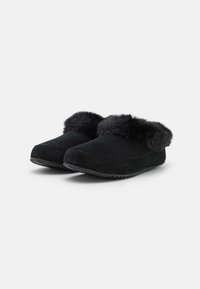 Sorel GO COFFEE RUN - Tohvelit - black/sea salt
