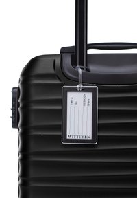 WITTCHEN SMALL SUITCASE WITH LUGGAGE TAG FROM ABS - Trolley - black