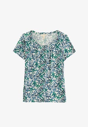 Seasalt Cornwall, SEASALT CORNWALL APPLETREE T-SHIRT - T-shirt imprimé - inky fronds chalk