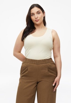 s.Oliver, T-SHIRT - Top - helles beige