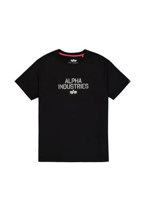 Alpha Industries, ALPHA INDUSTRIES MEN - T-SHIRTS TARGET BACKPRINT T-SHIRT - Camiseta estampada - black