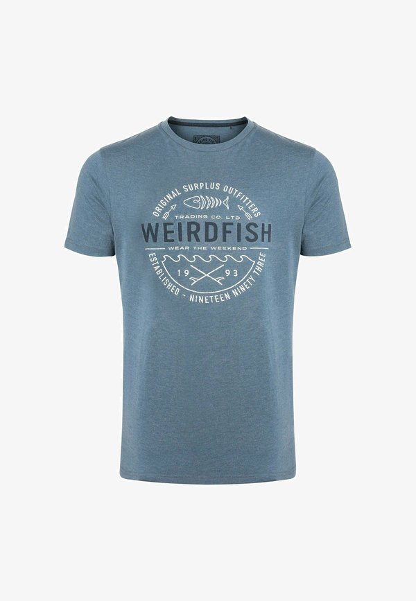 WAVES FRONT GRAPHIC - Print T-shirt3