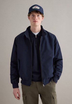 REGULAR FIT WITH ZIP - Chaquetas bomber - dark blue